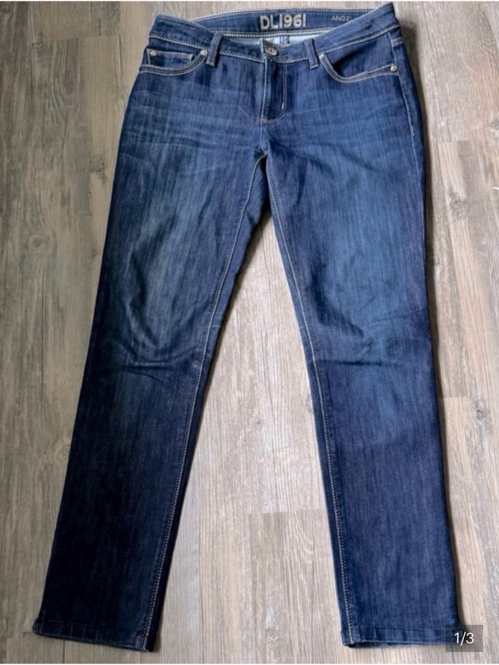 DL1961 Angel Mid Rise Skinny Ankle Size 27